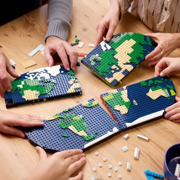 Lego 41838 Mapa Mundial para Viajeros - Kit de Construcción Familiar de Recuerdos de Viaje 3 Lego 41838 Mapa Mundial para Viajeros - Kit de Construcción Familiar de Recuerdos de Viaje 3