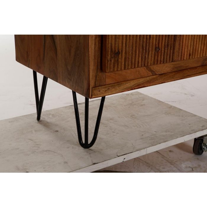 DKD Home Decor Vitrina Colonial Marron Negro 145 x 162 x 40 cm 6