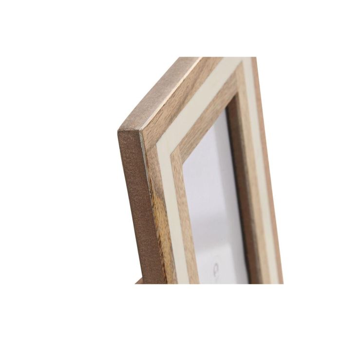 Marco Foto 10X15 Urban DKD Home Decor Natural Blanco 1.8 x 21.5 x 17 cm 2 Marco Foto 10X15 Urban DKD Home Decor Natural Blanco 1.8 x 21.5 x 17 cm 2