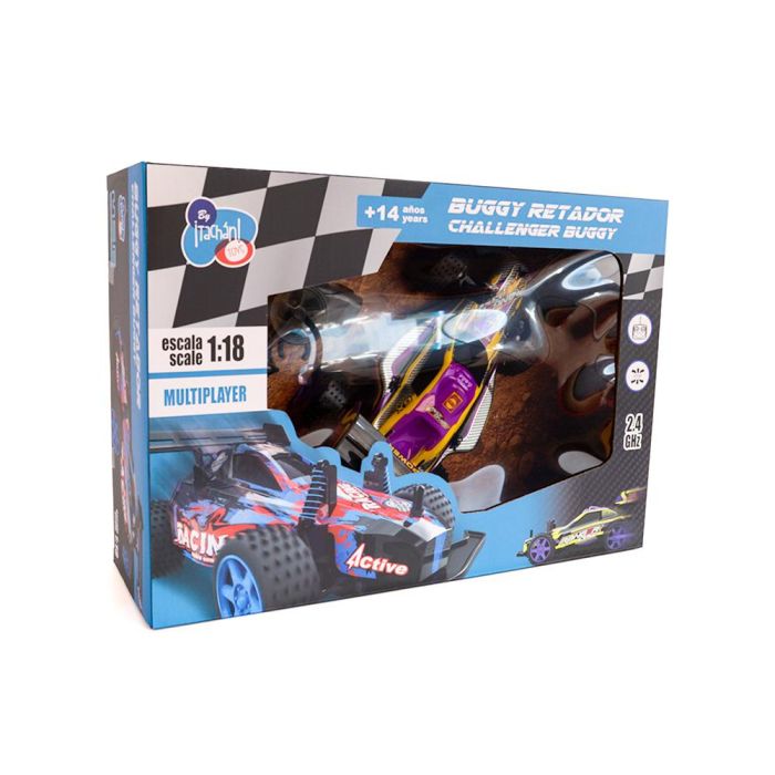 Buggy Car Retador Amarillo R/C 2.4 Gh 1:18 T01013 Tachan 4 Buggy Car Retador Amarillo R/C 2.4 Gh 1:18 T01013 Tachan 4