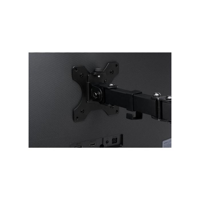 Kensington Brazo Doble Monitor SmartFit Ergo Extensible K55409WW, Soporte para 2 Pantallas hasta 34", 8 kg, Ajuste Ergonómico, Negro 4