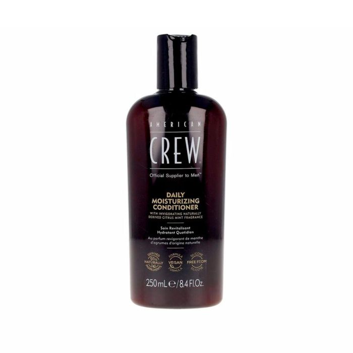 American Crew Acondicionador Hidratante Diario para Hombres 250ml - Restaura, Fortalece y Protege Cabello Normal a Seco