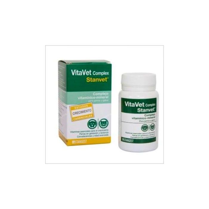 Stangest Vitavet Complex - Multivitamínico con Vitamina, Calcio y Fósforo - 60 Comprimidos