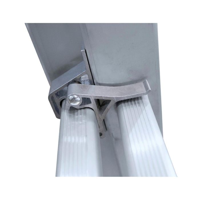 Escalera transformable de aluminio 2 x 9 peldaños 2 Escalera transformable de aluminio 2 x 9 peldaños 2