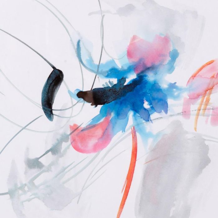 Cuadro Pintura Abstracto 2/M Madera 50 X 50 cm