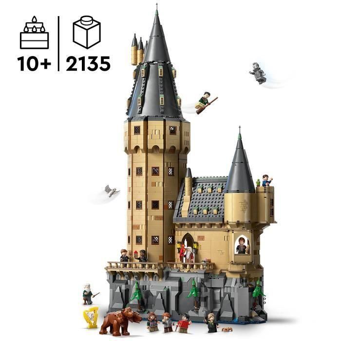 LEGO Harry Potter 76454 Castillo de Hogwarts: La Torre Principal - Juego para niños a partir de 10 años 1 LEGO Harry Potter 76454 Castillo de Hogwarts: La Torre Principal - Juego para niños a partir de 10 años 1