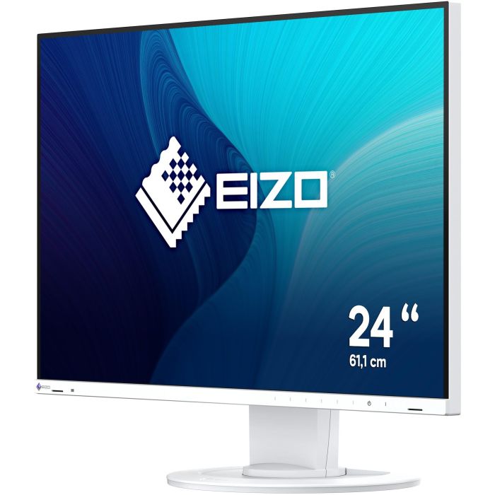 EIZO EV2410R-WT Monitor 24.1" WUXGA IPS 5ms con DVI HDMI DisplayPort USB Blanco 1