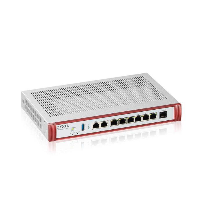 Zyxel USG FLEX 200H Firewall, Rendimiento 5 Gbit/s, VPN 1.2 Gbit/s, IPS/IDS 2 Gbit/s, 8 Puertos Gigabit 0 Zyxel USG FLEX 200H Firewall, Rendimiento 5 Gbit/s, VPN 1.2 Gbit/s, IPS/IDS 2 Gbit/s, 8 Puertos Gigabit 0