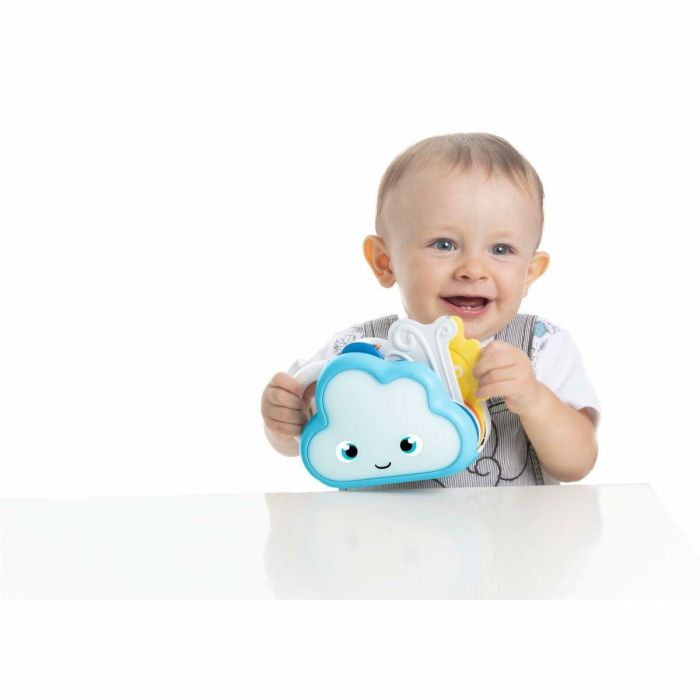 Chicco Nube parlante, juguete interactivo con colores, sonidos y melodías, incluye 3 pilas AAA, 17x6x13 cm 1
