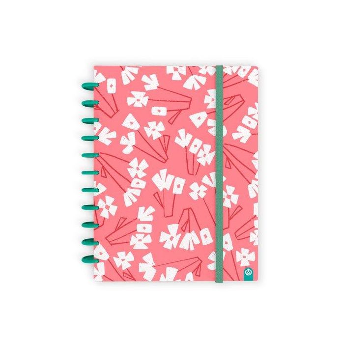 Bloc Carchivo Ingeniox Limited Edition 2 Tapa Pp A4 100H 100G Horizontal Rosa (Set de 5)