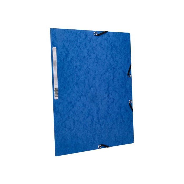 Carpeta Q-Connect Gomas Kf02167 Carton Simil-Prespan Solapas 320x243 mm Azul 5