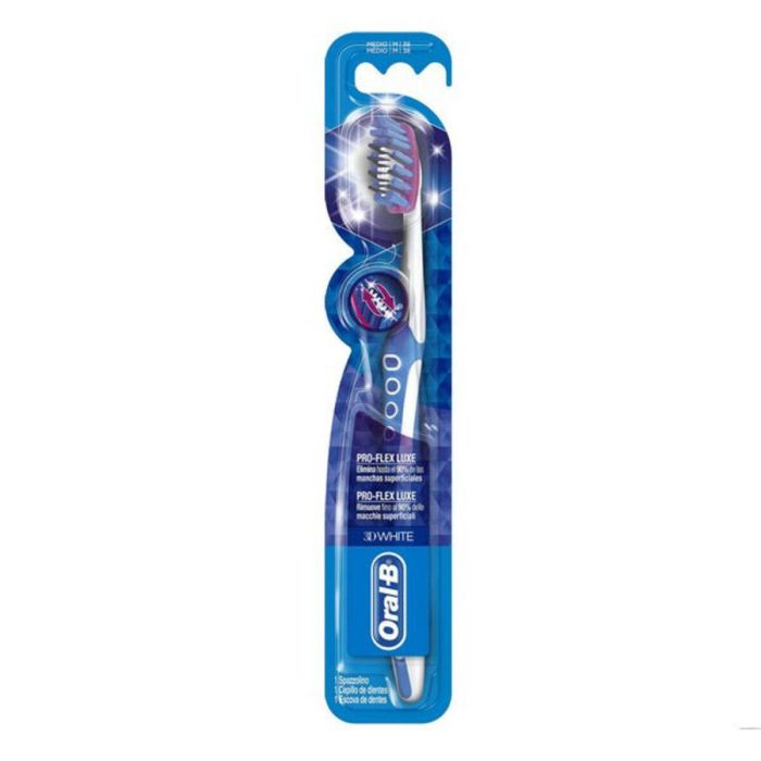 Oral-B 3D White Pro-Flex Luxe Cepillo Dental #Medio