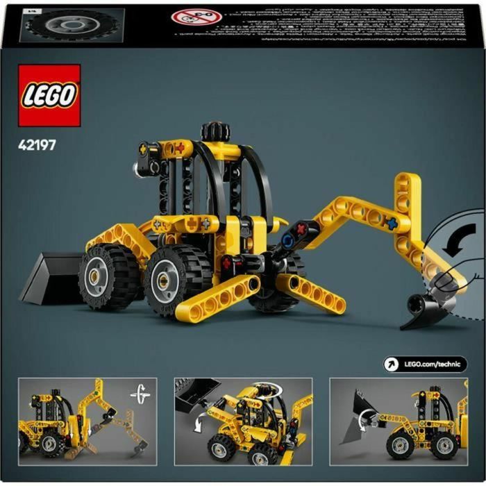 LEGO Technic 42197 Retroexcavadora Set de Construcción y Regalo para Niño de 7 años 1 LEGO Technic 42197 Retroexcavadora Set de Construcción y Regalo para Niño de 7 años 1