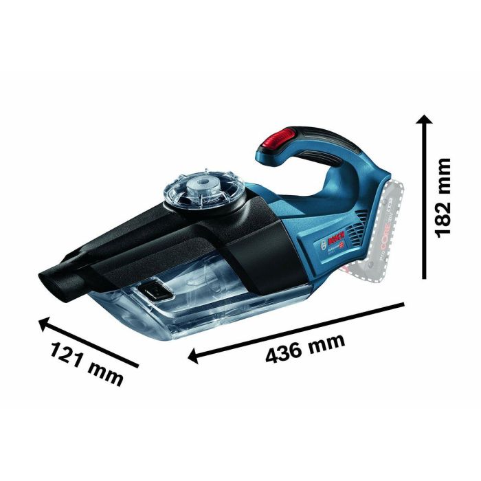 Bosch Professional GAS 18V-1 Aspirador Inalámbrico Profesional 18V sin batería, Caudal 10l/s, Depresión 60mbar 6 Bosch Professional GAS 18V-1 Aspirador Inalámbrico Profesional 18V sin batería, Caudal 10l/s, Depresión 60mbar 6