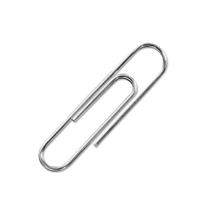 Q-connect Clips Niquelados Nº3 43 mm Caja de 100 Unidades 3 Q-connect Clips Niquelados Nº3 43 mm Caja de 100 Unidades 3