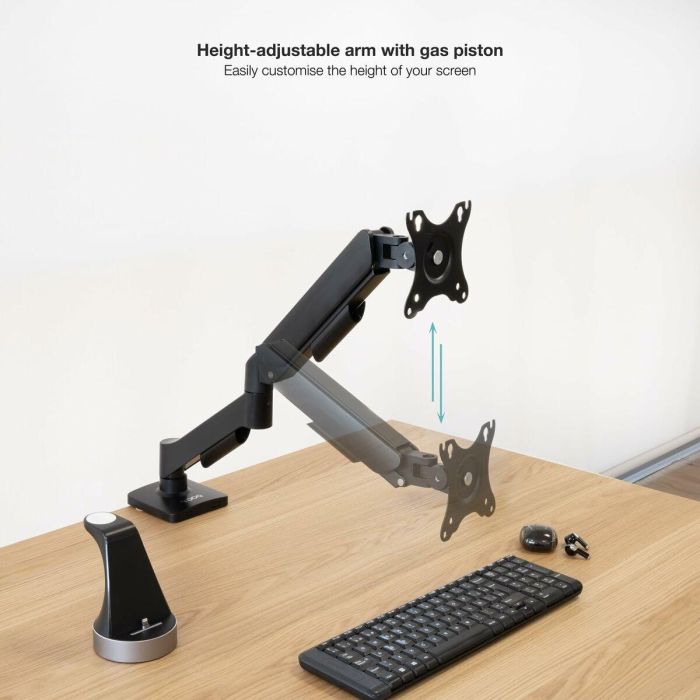 TooQ Soporte de Mesa para Monitor DB1733TNR-B Giratorio Inclinable para Pantallas 17-32 Pulgadas hasta 9kg Negro 10 TooQ Soporte de Mesa para Monitor DB1733TNR-B Giratorio Inclinable para Pantallas 17-32 Pulgadas hasta 9kg Negro 10