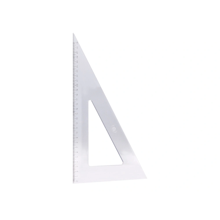 Logarex Cartabon de Plastico Cristal, 30 cm 2