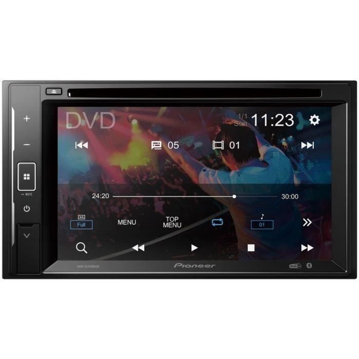 Pioneer AVH-A240DABDAB Autorradio 2 DIN con Pantalla 6.2" DVD USB Bluetooth DAB+ 1 Pioneer AVH-A240DABDAB Autorradio 2 DIN con Pantalla 6.2" DVD USB Bluetooth DAB+ 1