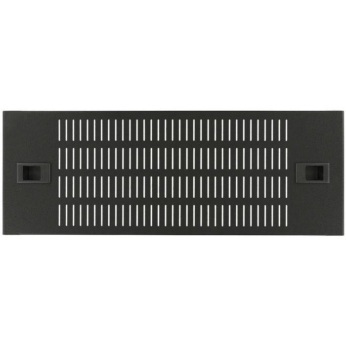 Lanview Panel Ciego Ventilado para Rack 4U 19" SNAP LOCKING Negro