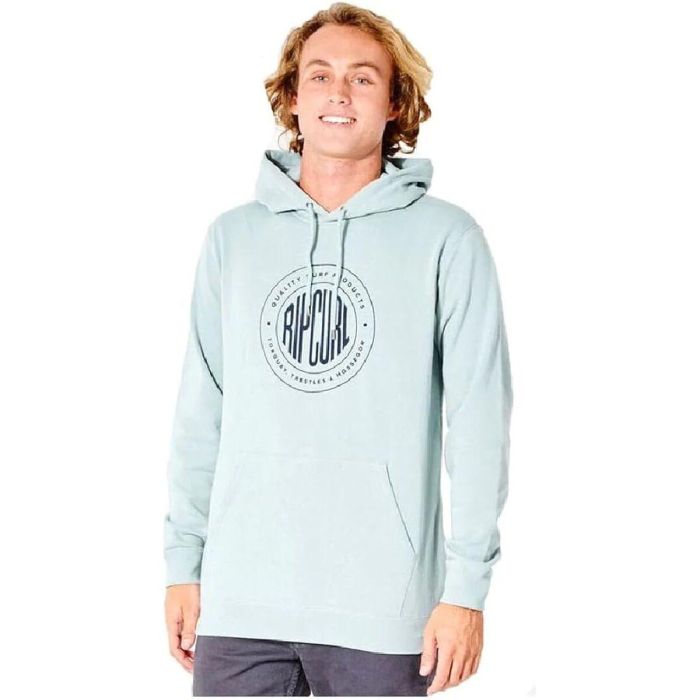 Sudadera sin Capucha Hombre Rip Curl Tapler Azul Aguamarina 1