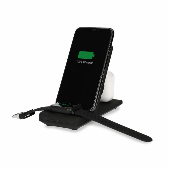 Cargador Inalámbrico KSIX Apple-compatible 15W 4 Cargador Inalámbrico KSIX Apple-compatible 15W 4
