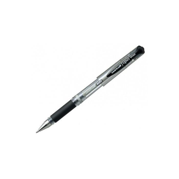 Uni-Ball Signo UM-153 Rollerball 1.0 mm Negro - Caja de 12 unidades