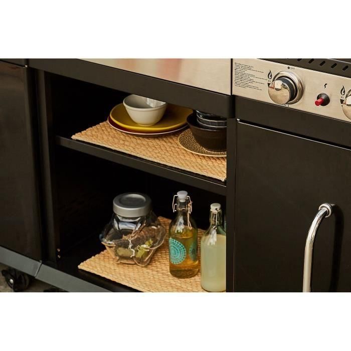 Cook'In Garden WT030T Carrito de servicio integrable para barbacoas Fidgi 2