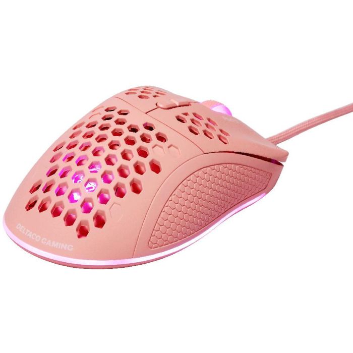 Deltaco Gaming Maus USB, RGB pink 1 Deltaco Gaming Maus USB, RGB pink 1