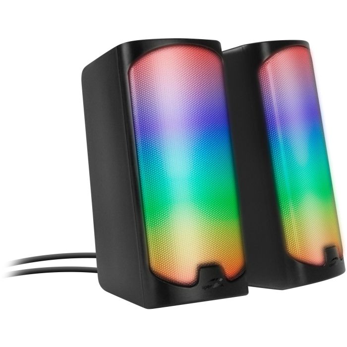 Speedlink Lautsprecher TONOS RGB. Stereo. schwarz retail 1 Speedlink Lautsprecher TONOS RGB. Stereo. schwarz retail 1