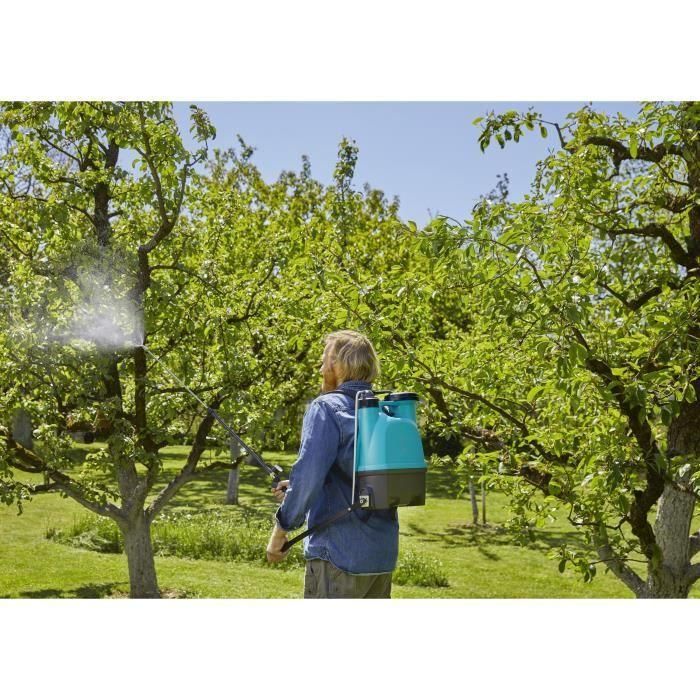 Gardena Pulverizador de Mochila 12L con Lanza Telescópica y Diseño Ambidiestro, Ideal para Recetas Caseras Naturales 5