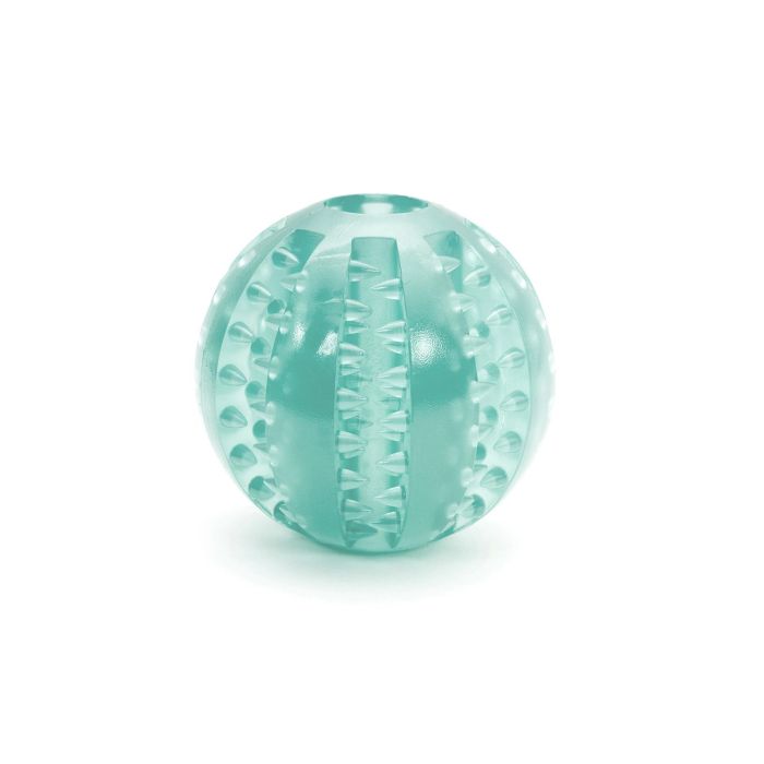 Gloria Pelota Dental TPR para Perros, 5 cm, Material Resistente con Hendiduras para Limpieza Dental y Entrenamiento 9
