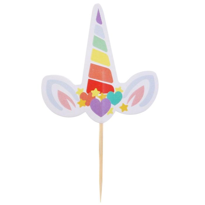 Juego De 15 Decoraciones Unicornio Lily Cook 2