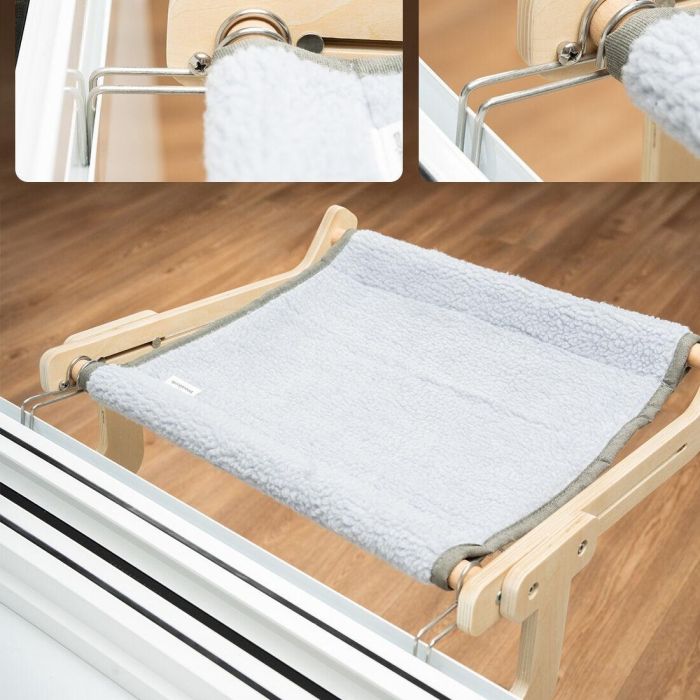 Hamaca Colgante para Gatos Hamacat InnovaGoods 6 Hamaca Colgante para Gatos Hamacat InnovaGoods 6