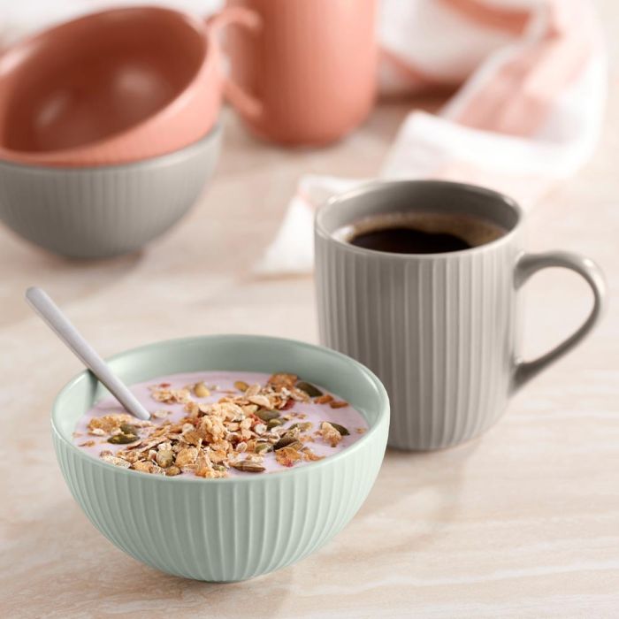 Day Mug 330 Ml Coral, Verde Menta, Gris Silex 1