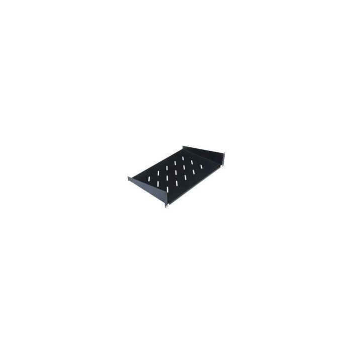 WP European Cabling Solution Bandeja Armario Rack 19 Pulgadas 2 Unidades, Estante Fijo, 25kg de Capacidad, 1U Altura
