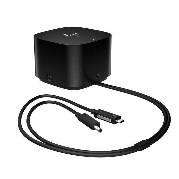 HP Thunderbolt Dock 280W G4, con Cable Combinado, Thunderbolt 4, soporta hasta 4 monitores 4K 1