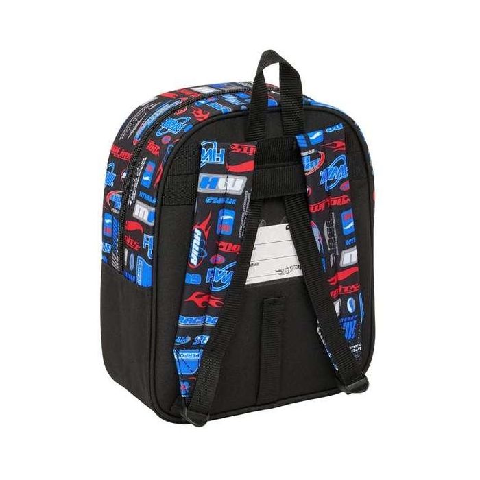 Safta Mochila Guarderia Adapt.Carro Hot Wheels 22x27x10 cm 1 Safta Mochila Guarderia Adapt.Carro Hot Wheels 22x27x10 cm 1