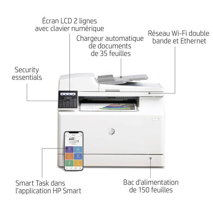 HP Color LaserJet Pro MFP M183fw, Laser, 216 x 356, 600 x 600dpi, 16ppm, 800MHz, 256MB, WiFi, LCD 16 HP Color LaserJet Pro MFP M183fw, Laser, 216 x 356, 600 x 600dpi, 16ppm, 800MHz, 256MB, WiFi, LCD 16