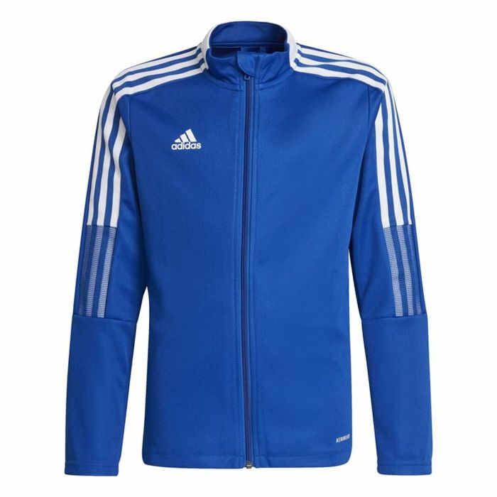 Chaqueta Deportiva para Niños Adidas Tiro21 Tk Blanco