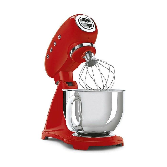 Batidora-Amasadora Smeg SMF03RDEU Rojo 800 W 4,8 L 7 Batidora-Amasadora Smeg SMF03RDEU Rojo 800 W 4,8 L 7