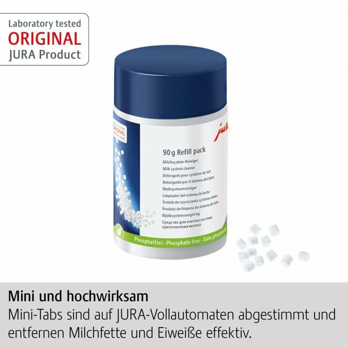 Jura JUR7610917241576 Recambio de detergente para sistema de leche de capuchino 8