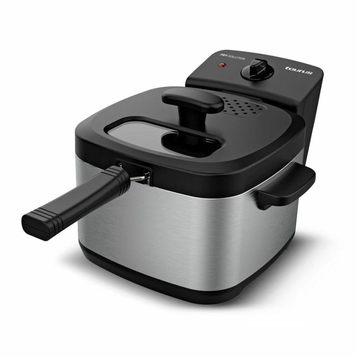 Freidora Taurus DF1200 2000 W 1,5 L Negro Plateado Freidora Taurus DF1200 2000 W 1,5 L Negro Plateado