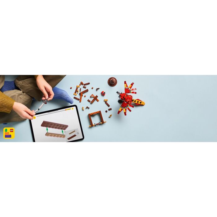 LEGO 76448 Harry Potter Fawkes Fénix de Dumbledore Set de Construcción Figura Articulada 11