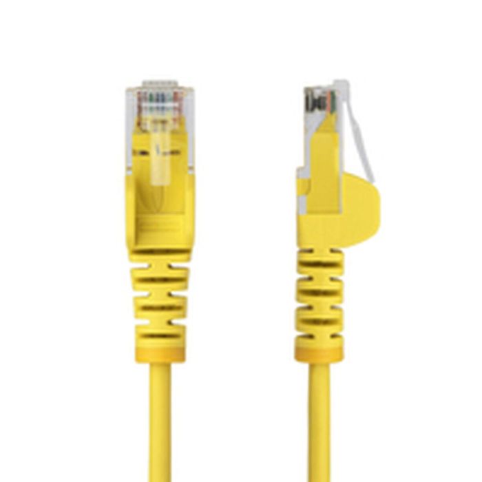 Cable RJ45 Categoría 6 UTP Rígido Startech N6PAT5MYLS Amarillo 5 m 10