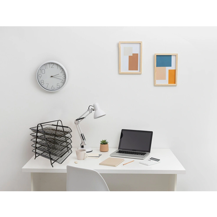 Q-connect Bandeja sobremesa kf18474 metálica rejilla negro 5 bandejas movibles 350x275x375 mm 1