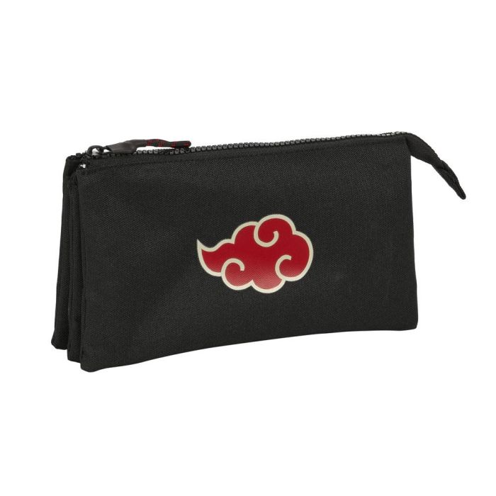 Bolso Escolar Portatodo Safta Triple Naruto Teen 120x220x30 mm