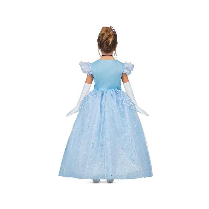 Disfraz princesa zapato de cristal 3-4 y (vestido, guantes y enaguas) 1 Disfraz princesa zapato de cristal 3-4 y (vestido, guantes y enaguas) 1