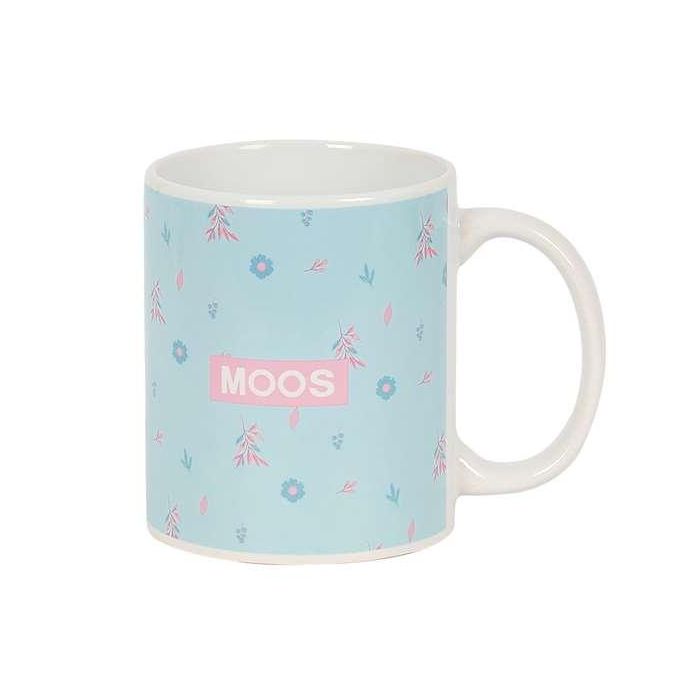 Safta Taza Grande Moos "Garden" 8x9,5x8cm Azul Turquesa 0 Safta Taza Grande Moos "Garden" 8x9,5x8cm Azul Turquesa 0