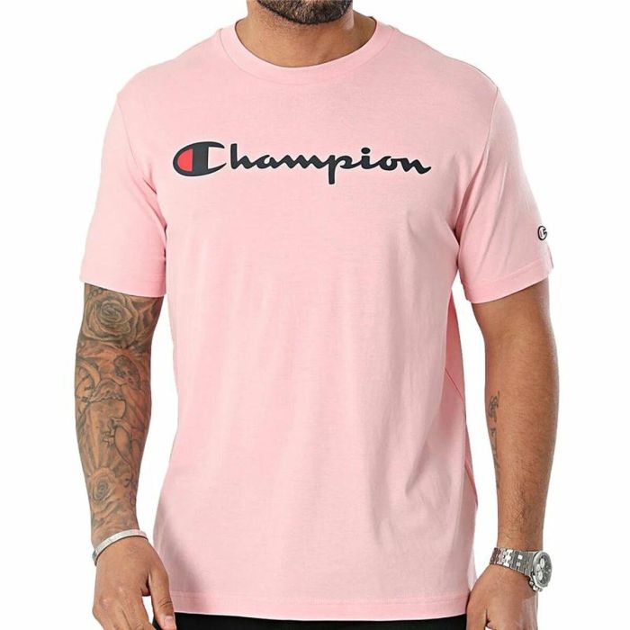 Camiseta de Manga Corta Hombre Champion Crewneck S 0 Camiseta de Manga Corta Hombre Champion Crewneck S 0