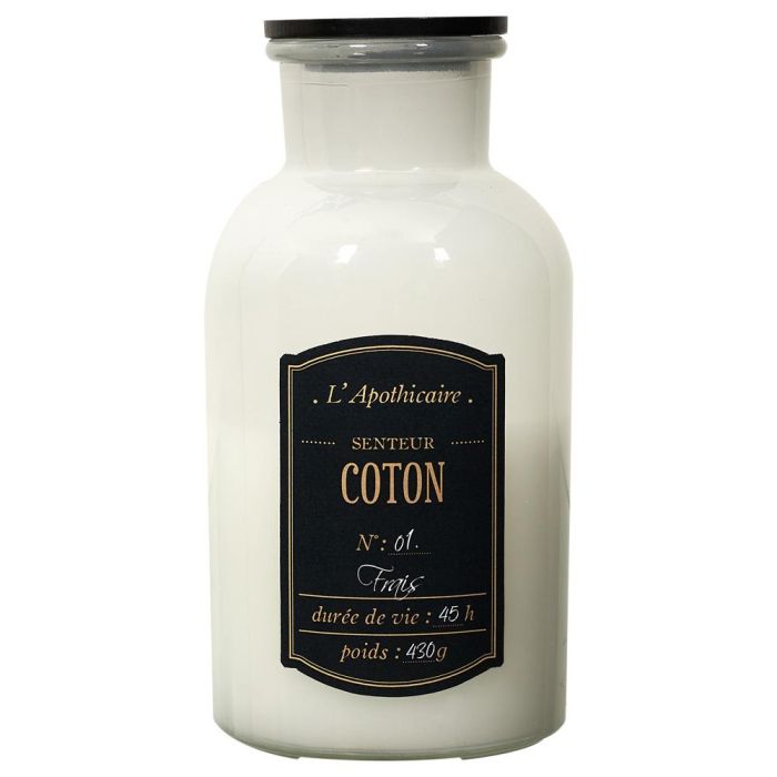 Home Deco Factory Vela Perfumada Lounge Flor de Algodón Ámbar Almizcle Vidrio 20 cm 0 Home Deco Factory Vela Perfumada Lounge Flor de Algodón Ámbar Almizcle Vidrio 20 cm 0